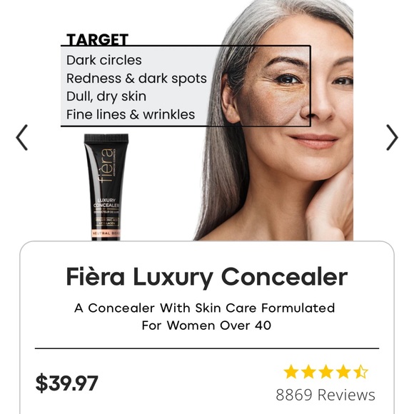 FIERA Luxury Concealer - Neutral Beige - Picture 4 of 9